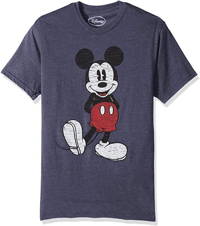 Disney Mens Mickey Mouse Shirt Review navy blue