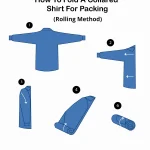 How To Fold A Collared Shirt For Packing (Rolling Method)