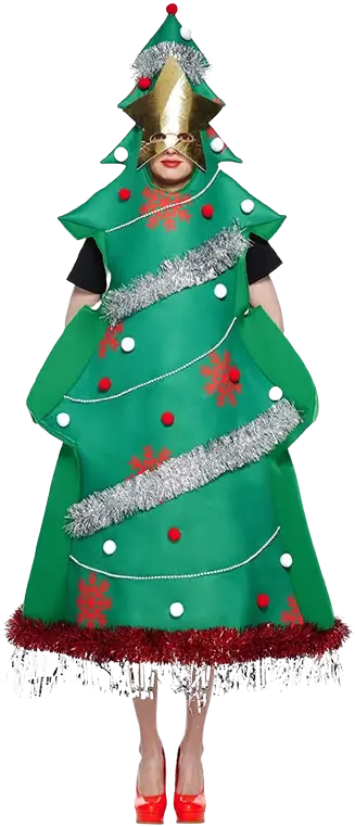 Eraspooky Adult Christmas Tree Costume